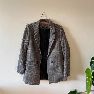 Forever 21 Plaid Blazer